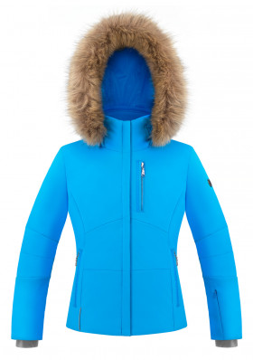 Dětská dívčí bunda Poivre Blanc W21-0802-JRGL/A Stretch Ski Jacket diva blue